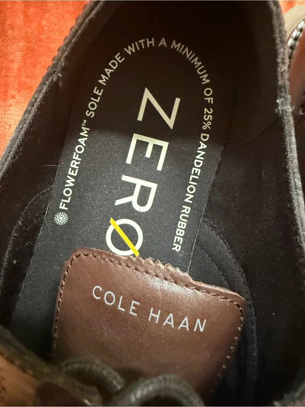 Cole Haan Men's Brown Leather Wingtip Oxfords